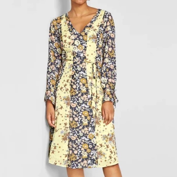 ModCloth Unique Persona Midi Dress Size 2 - Picture 1 of 6